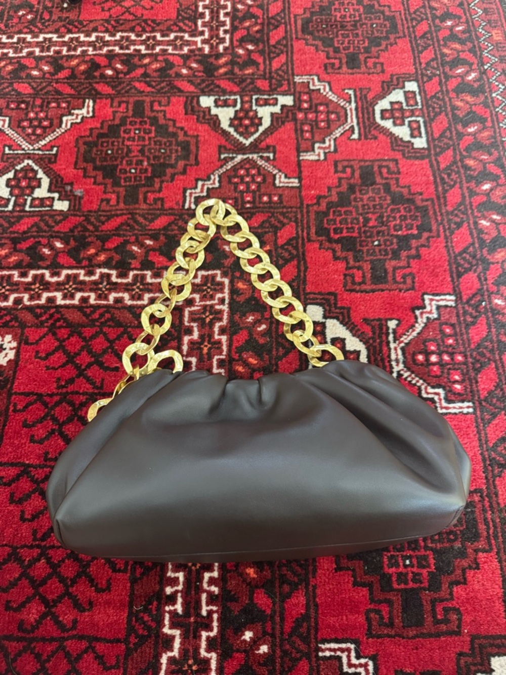 Cult Gaia Dulce Shoulder Bag Luwak Brown MSRP $598 NEW NWT - Picture 3 of 6